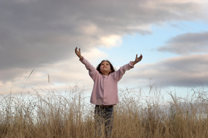 Niño fuerte en el mundo